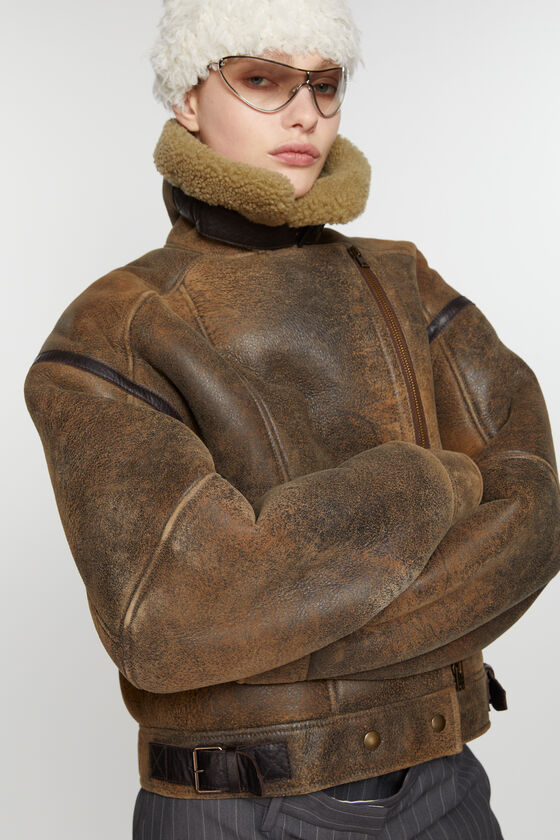 (image for) Incomparable Leather shearling jacket